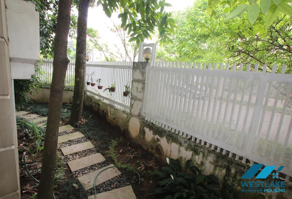 Nice and furnished house for rent in Ciputra, Tay Ho, Hanoi