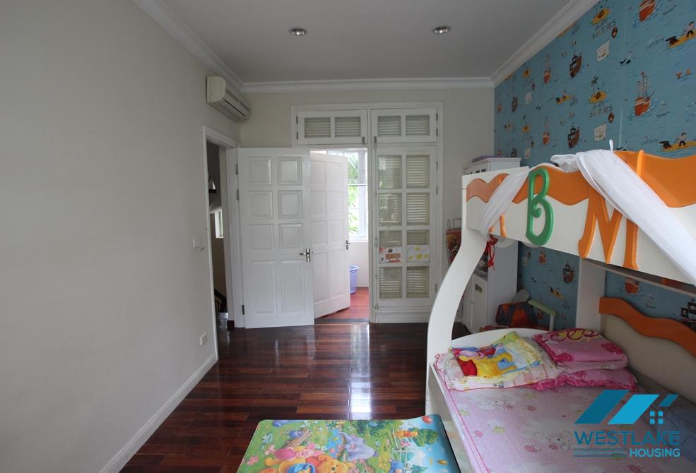 Nice and furnished house for rent in Ciputra, Tay Ho, Hanoi