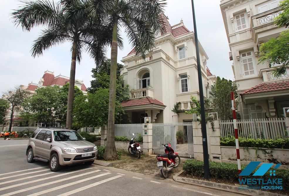 Nice and furnished house for rent in Ciputra, Tay Ho, Hanoi