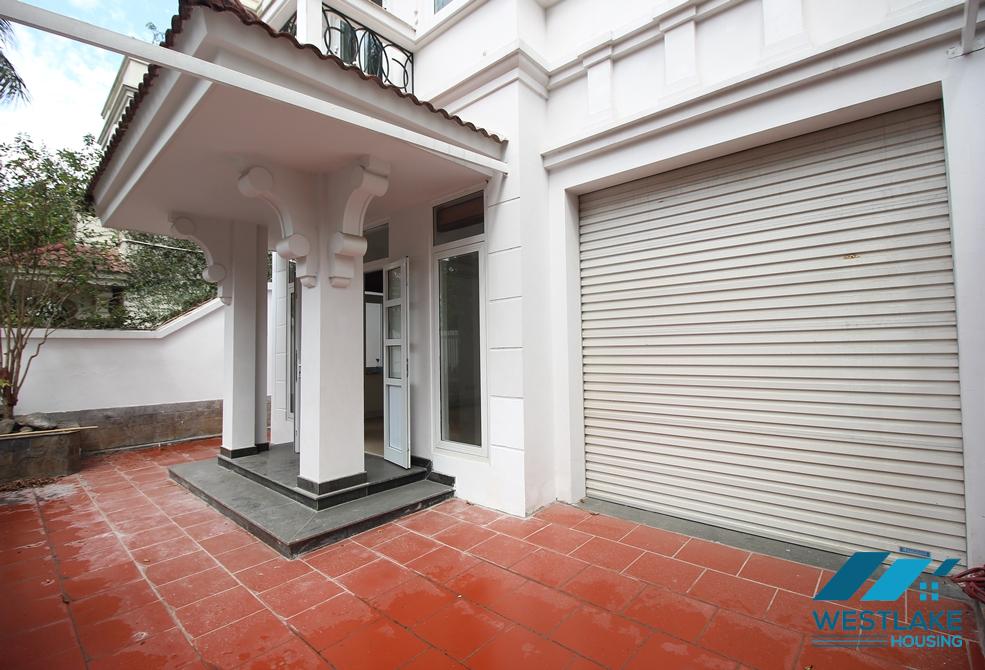 Good priced unfurnished villa for rent in Ciputra T Block, Ciputra, Tay Ho, Ha Noi