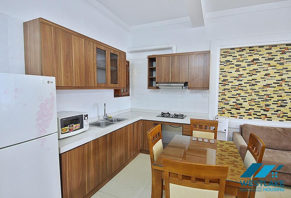 Spacious and brightly 1 bedroom apartment for rent in Tay Ho, Ha Noi