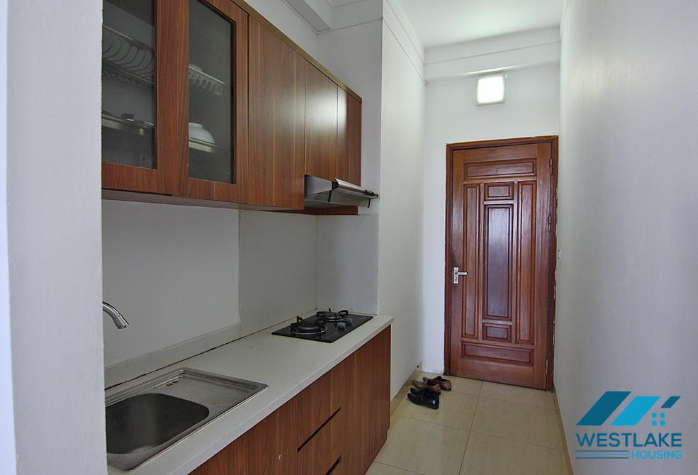 A bright studio with balcony for rent in Tay Ho, Ha Noi