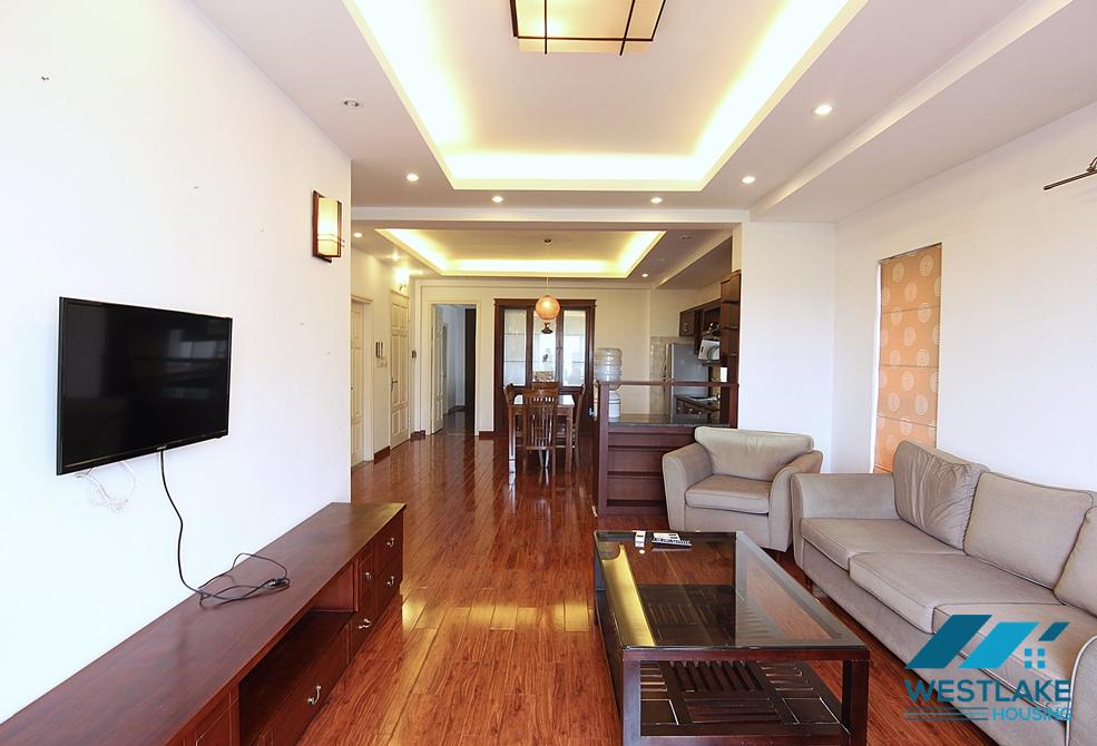 Spacious high floor 2 bedrooms apartment for rent in Tay Ho, Hanoi