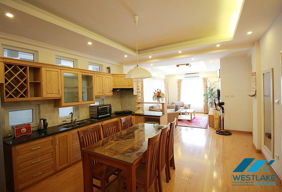 Two bedrooms apartment with nice furniture for rent in Au co st, Tay Ho, Ha Noi
