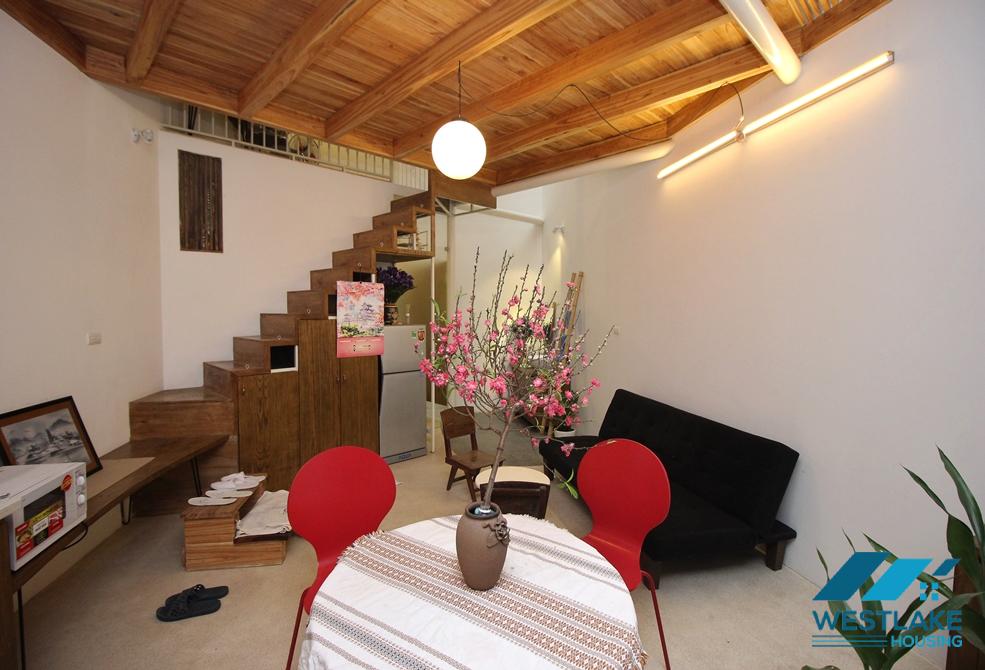 One bedroom house with garden for rent in Tay Ho, Ha Noi