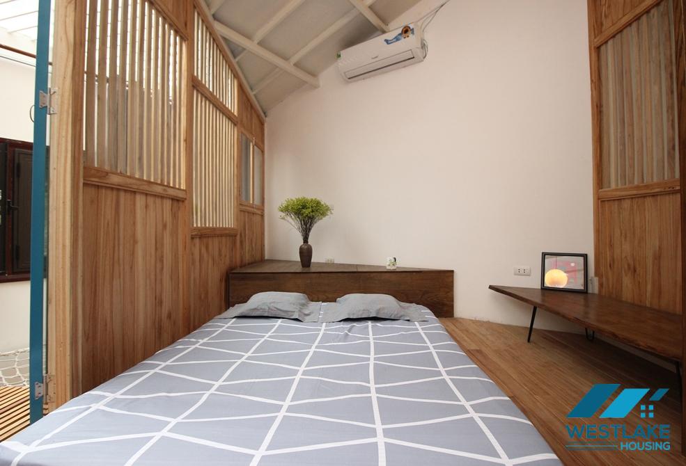 One bedroom house with garden for rent in Tay Ho, Ha Noi