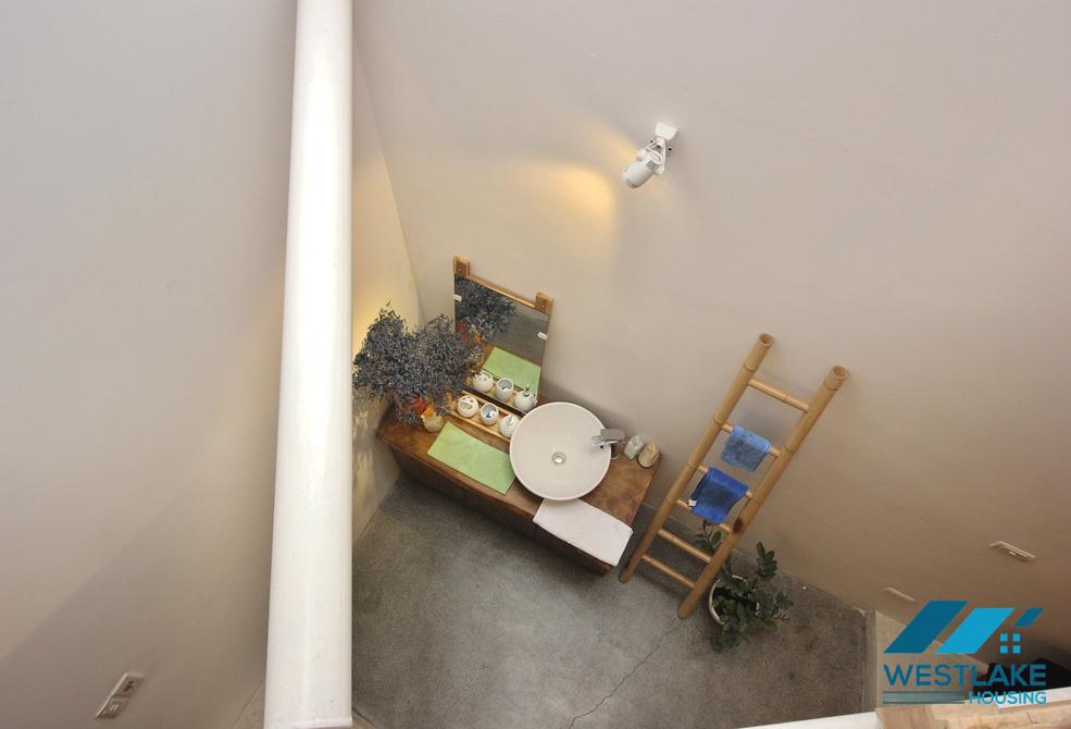 One bedroom house with garden for rent in Tay Ho, Ha Noi