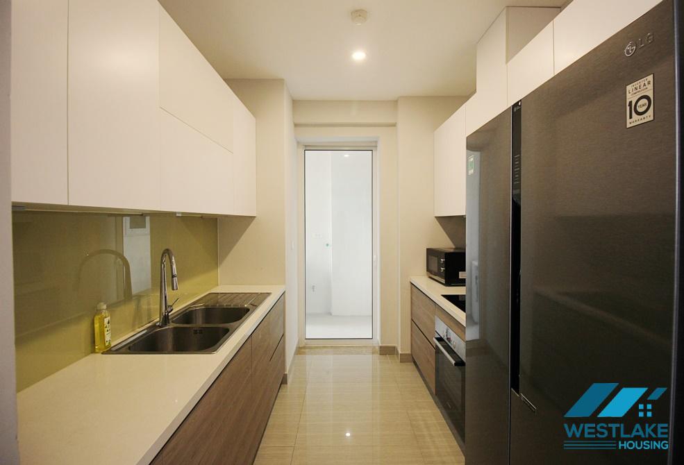 A high-rise 3 bedroom apartment for rent in L4 Tower, Ciputra, Ha Noi