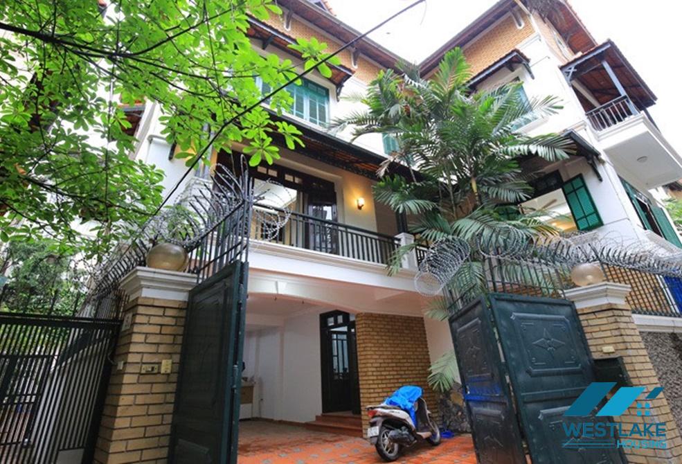 A swimming pool house for rent in To Ngoc Van, Tay Ho