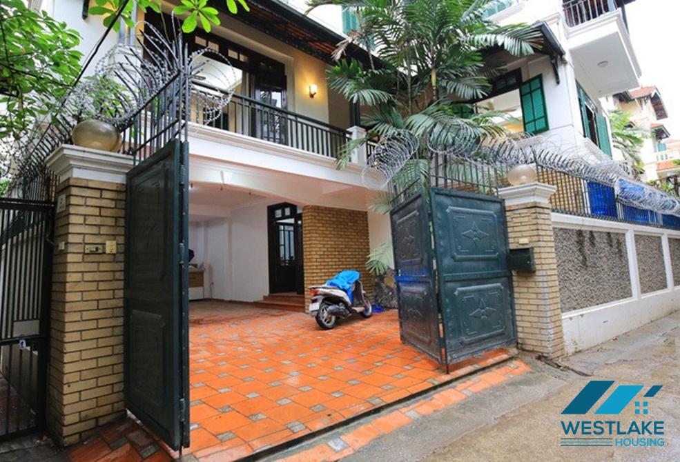 A swimming pool house for rent in To Ngoc Van, Tay Ho