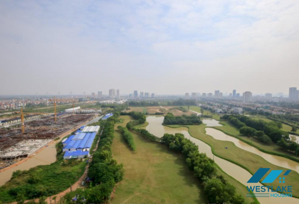 A 3-bedroom apartment with stunning golf course views in Ciputra, Hanoi.