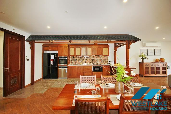 Cho Thuê Căn Hộ 3 Phòng Ngủ Ban Công Rộng View Hồ Thoáng Mát, Hoàn Toàn Mới Tại Xuân Diệu, Tây Hồ, Hà Nội.