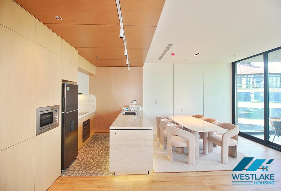 Cho Thuê Căn Hộ 2 Phòng Ngủ Mới, Hiện Đại Ban Công Vieu Hồ Tuyệt Đẹp Tại Tây Hồ, Hà Nội.