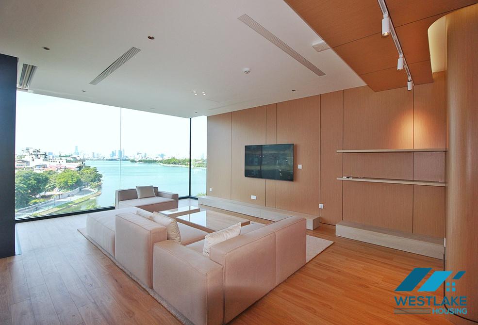 Cho Thuê Căn Hộ 2 Phòng Ngủ Mới, Hiện Đại Ban Công Vieu Hồ Tuyệt Đẹp Tại Tây Hồ, Hà Nội.