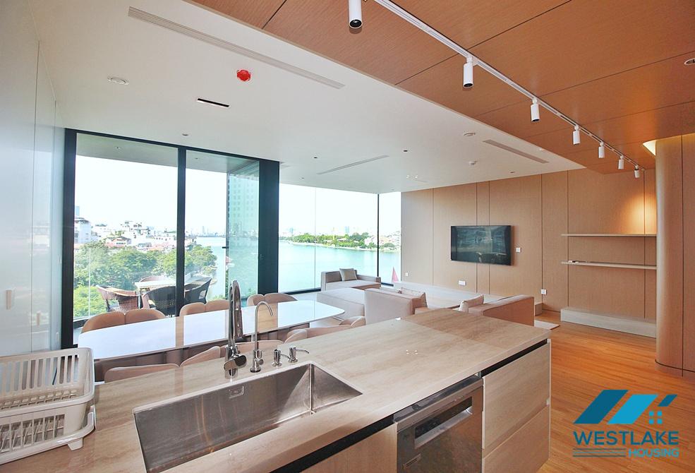 Cho Thuê Căn Hộ 2 Phòng Ngủ Mới, Hiện Đại Ban Công Vieu Hồ Tuyệt Đẹp Tại Tây Hồ, Hà Nội.