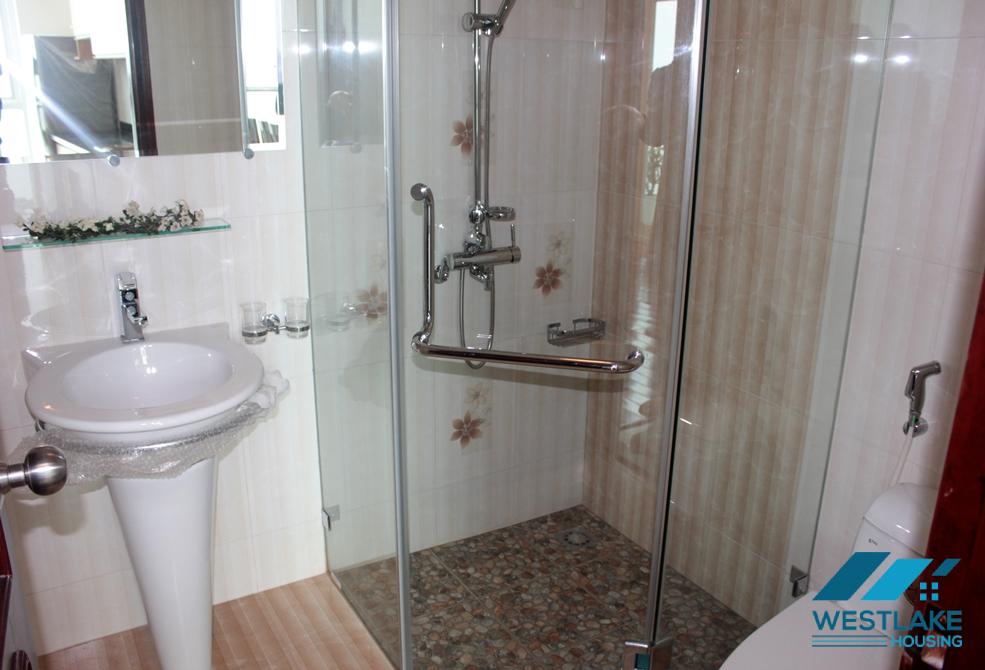 Nice lake view apartment for lease in Tay Ho ward, Hanoi