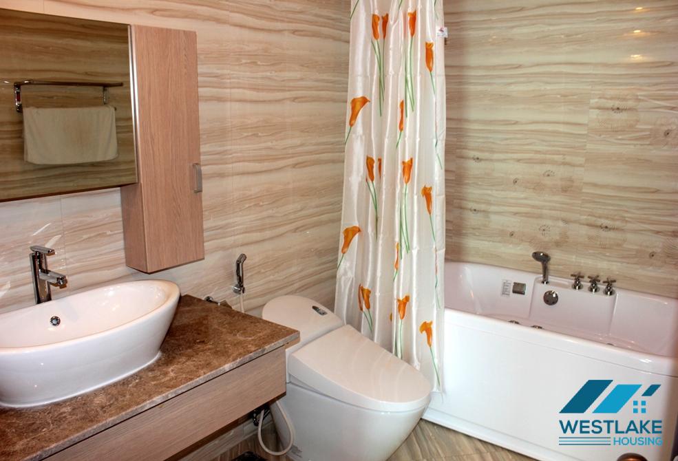 Nice lake view apartment for lease in Tay Ho ward, Hanoi