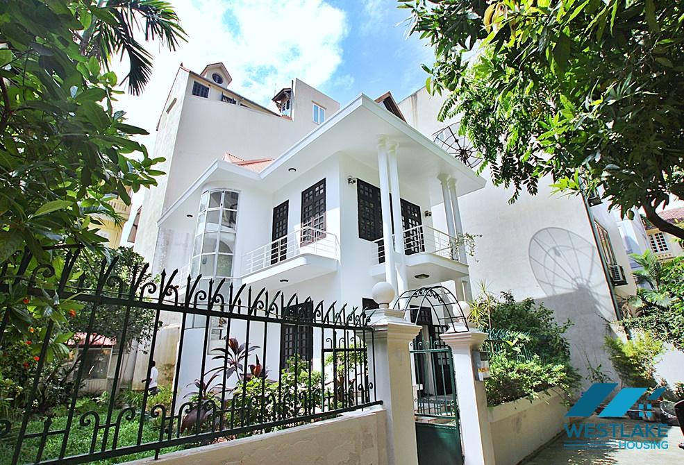 A garden house for rent in To Ngoc Van, Tay Ho