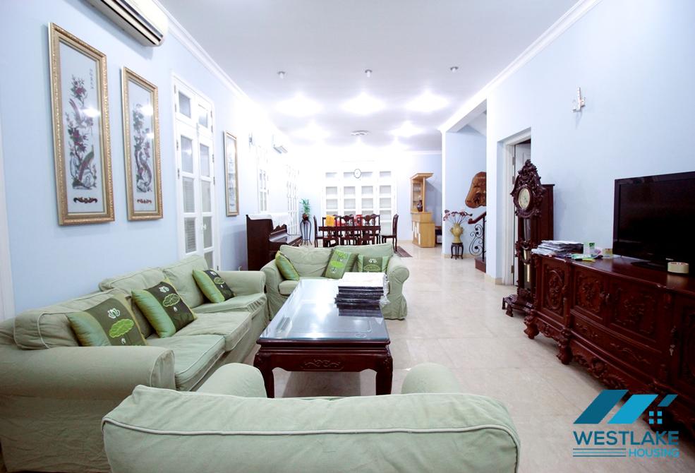 Biệt thự 5 phòng ngủ mới cải tạo tại khu T, Ciputra Tây Hồ – 230m², đầy đủ nội thất cao cấp