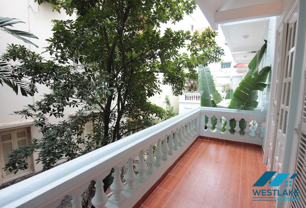 Lovely house with big yard for rent in Tay Ho, Ha Noi