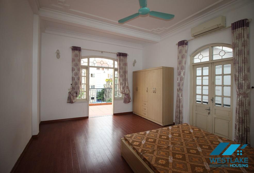 House with big yard for rent in To Ngoc Van, Tay Ho