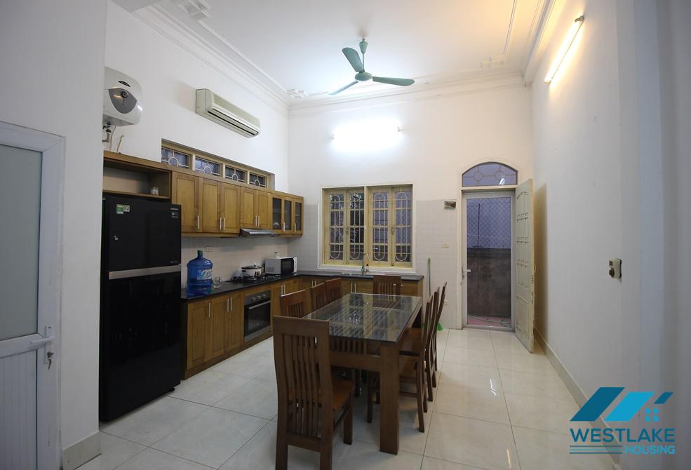 House with big yard for rent in To Ngoc Van, Tay Ho