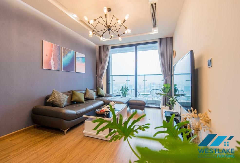 Beautiful 3 bedroom apartment for rent in Vinhome Metropolis, Ba dinh, Ha noi