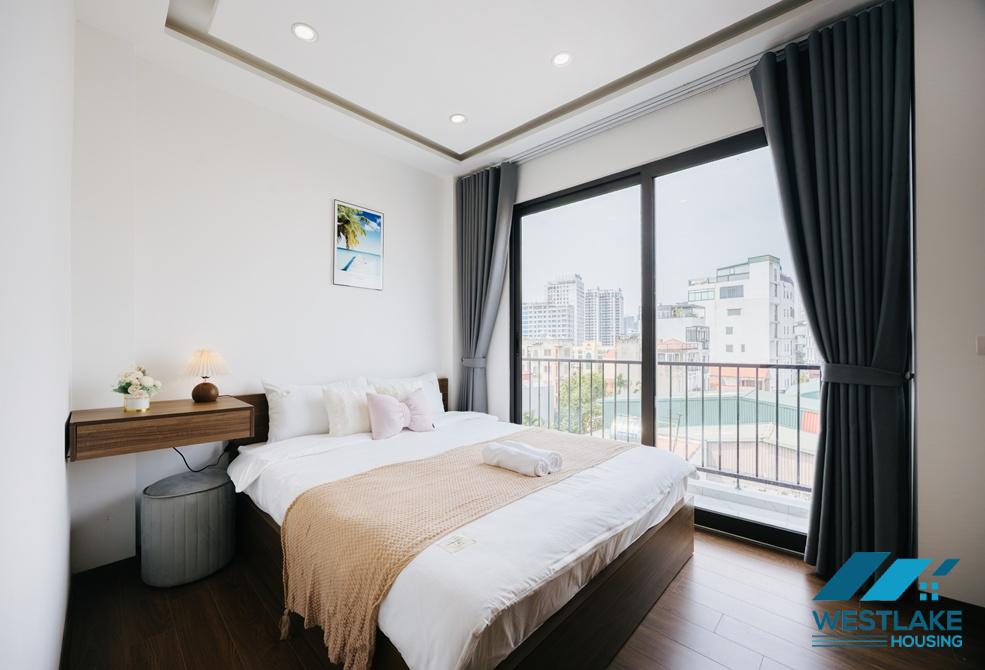 Newly and bright one bedroom apartment for rent in Trinh Cong Son area, Tay Ho, Ha Noi