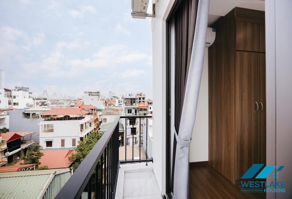 Newly and bright one bedroom apartment for rent in Trinh Cong Son area, Tay Ho, Ha Noi