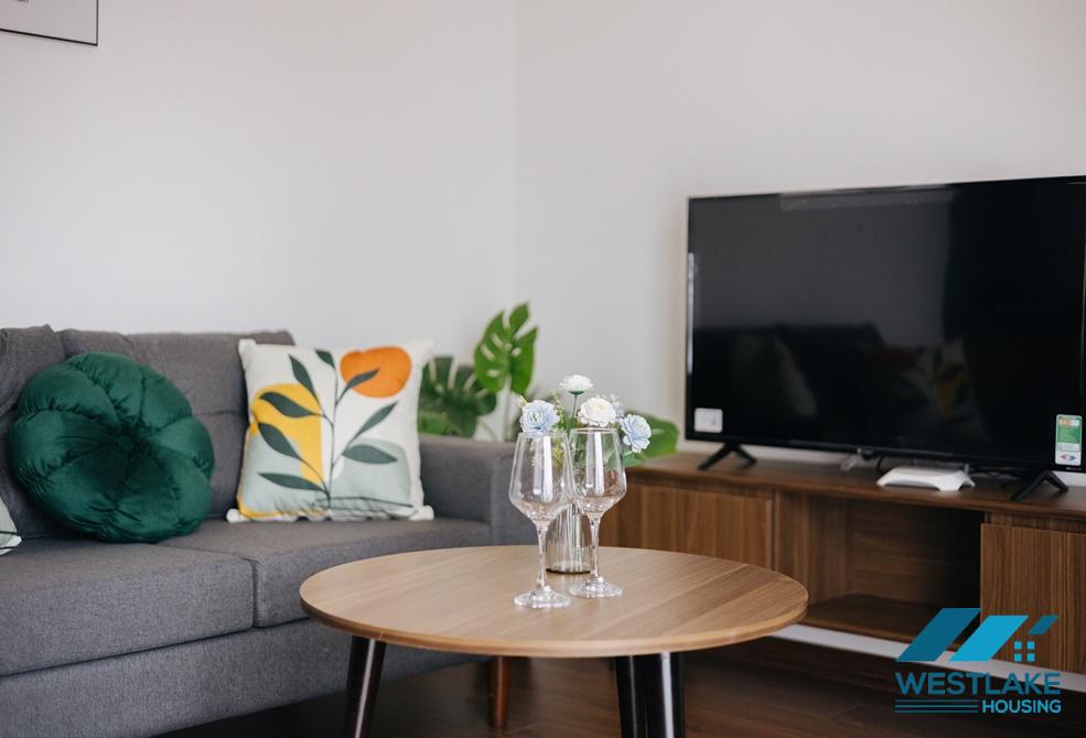 Newly and bright one bedroom apartment for rent in Trinh Cong Son area, Tay Ho, Ha Noi