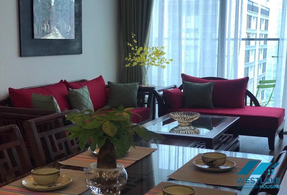 A lovely 2 bedroom apartment for rent in Vinhomes Metropolis