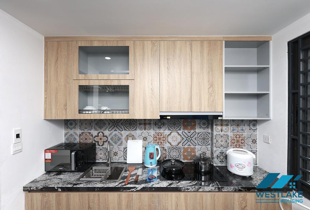 A nice studio apartment for rent on Trinh Cong Son street, Tay Ho, Ha Noi