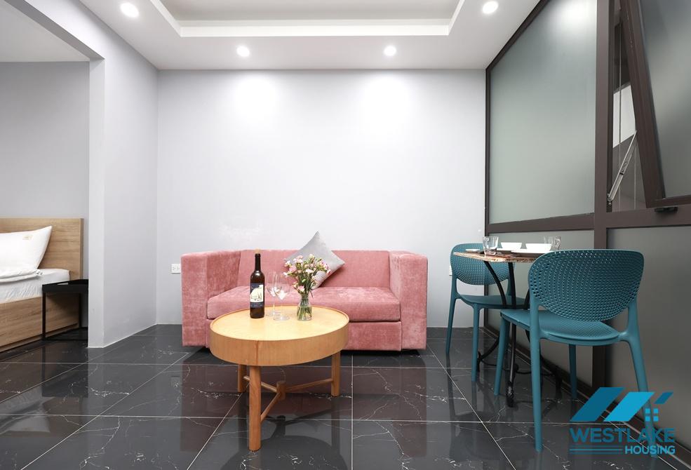 A nice studio apartment for rent on Trinh Cong Son street, Tay Ho, Ha Noi