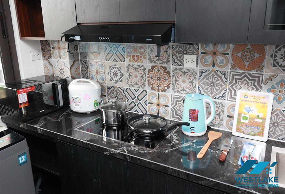 Bright studio apartment for rent in Trinh Cong Son area, Tay Ho, Ha Noi