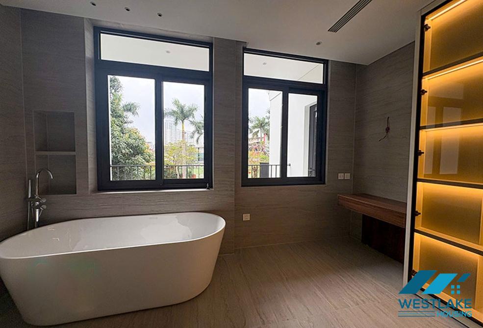 Renovated morden villa with elevator for rent in Ciputra, Tay Ho, Ha Noi