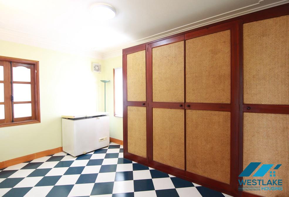 Charming house for rent in Tay ho with garden yard and swimming pool