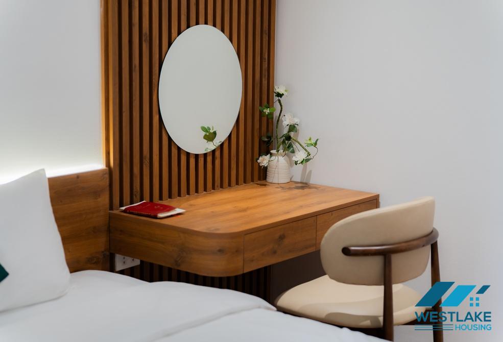 Bright and high quality one bedroom apartment for rent in To Ngoc Van area, Tay Ho, Ha Noi