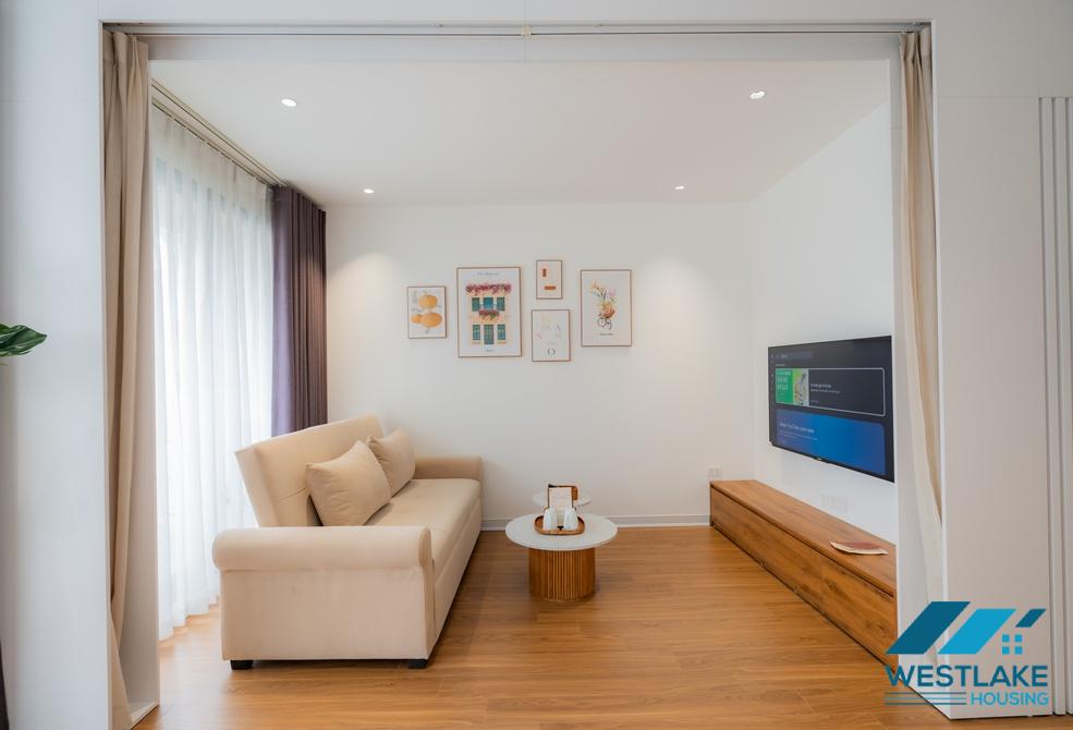 Bright and high quality one bedroom apartment for rent in To Ngoc Van area, Tay Ho, Ha Noi