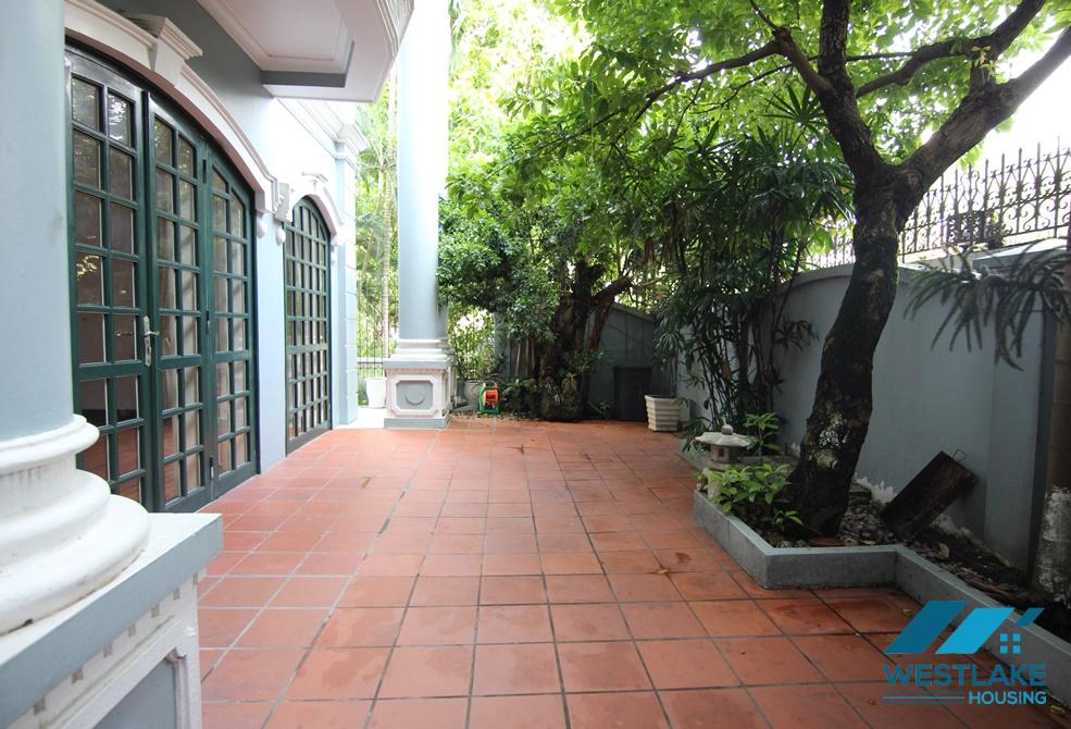 Quiet and bright house for rent in To Ngoc Van, Tay Ho