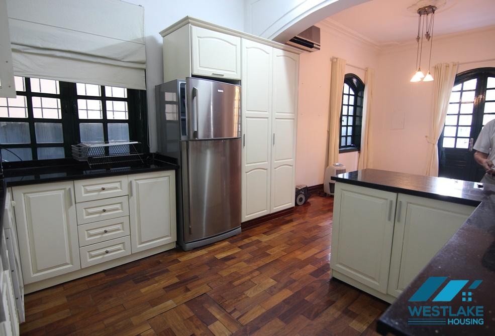 Quiet and bright house for rent in To Ngoc Van, Tay Ho