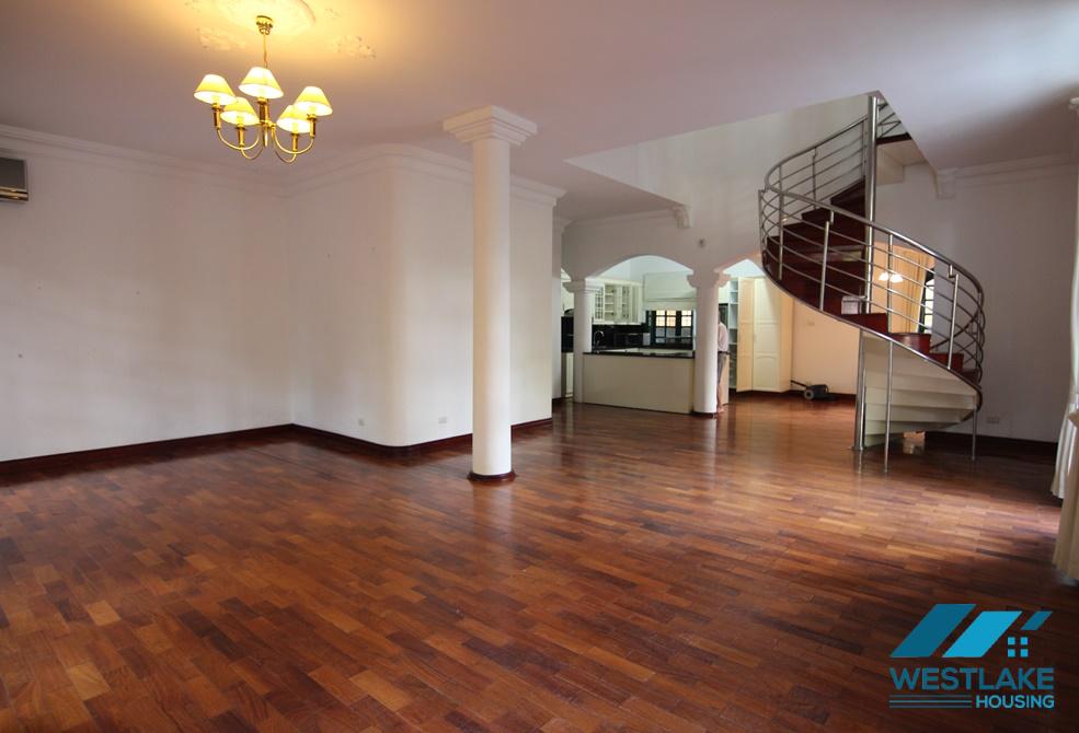 Quiet and bright house for rent in To Ngoc Van, Tay Ho