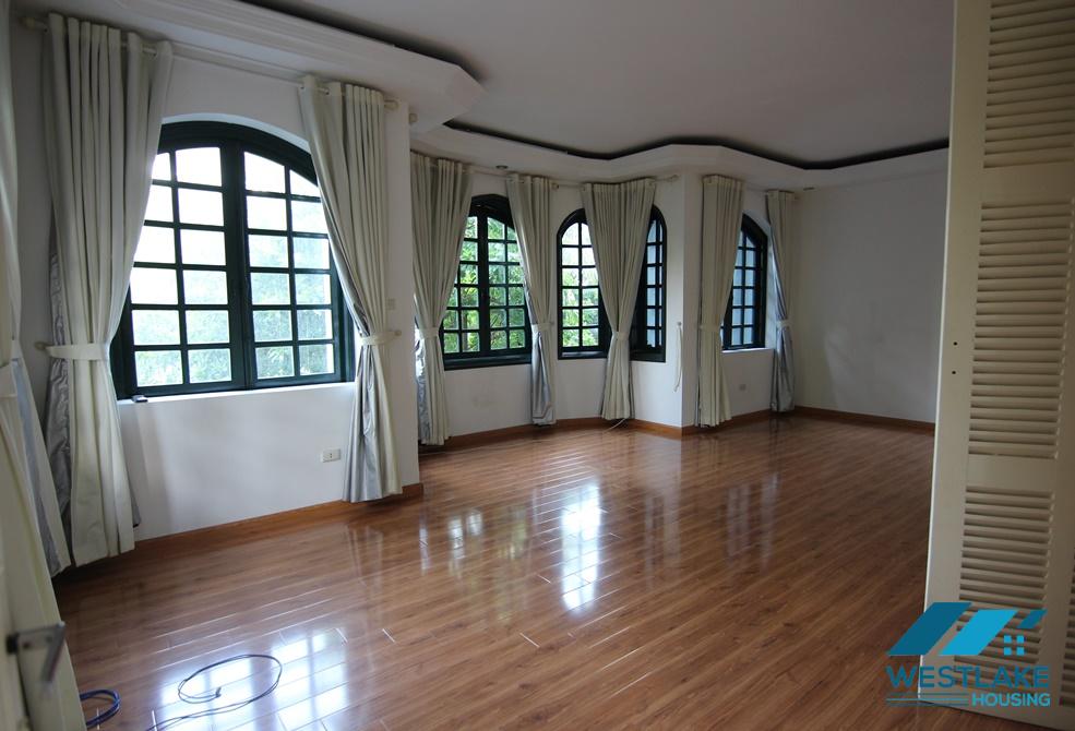 Quiet and bright house for rent in To Ngoc Van, Tay Ho