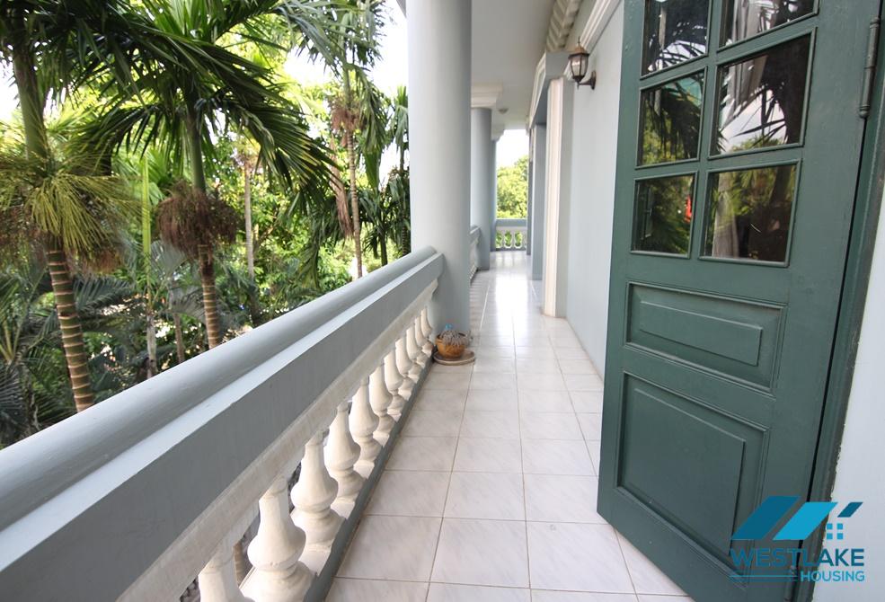 Quiet and bright house for rent in To Ngoc Van, Tay Ho