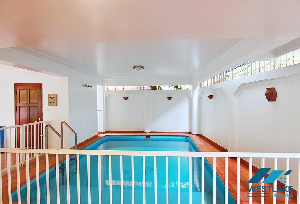 A wonderful private house with pool for rent in To Ngoc Van, Tay Ho