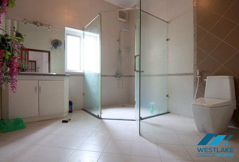 An unfurnished villa with yard for rent in To Ngoc Van, Tay Ho An unfurnished villa with yard for rent in To Ngoc Van, Tay Ho