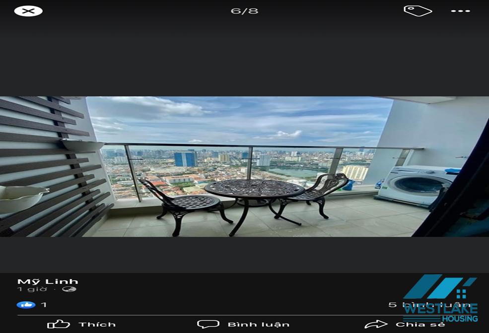 A new and good price 3 bedroom apartment for rent in Metropolis, Ba dinh, Ha noi