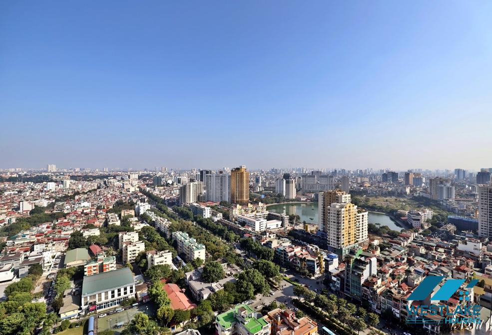 New and modern 3 bedroom apartment for rent in Vinhome metropolis, Ba dinh