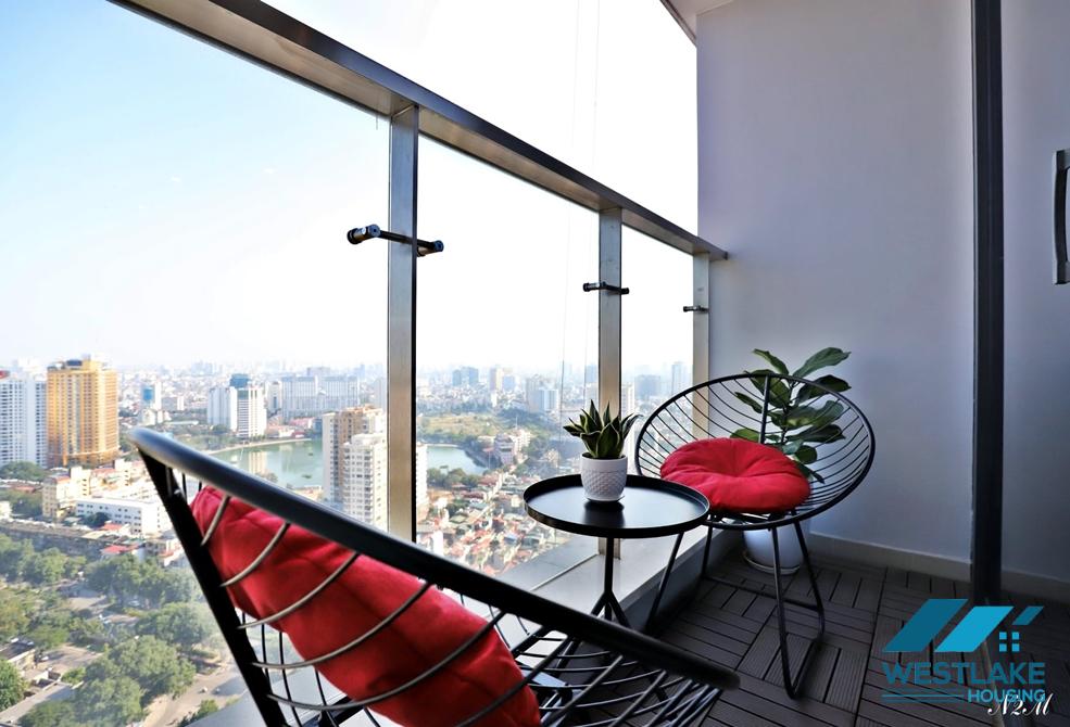 New and modern 3 bedroom apartment for rent in Vinhome metropolis, Ba dinh