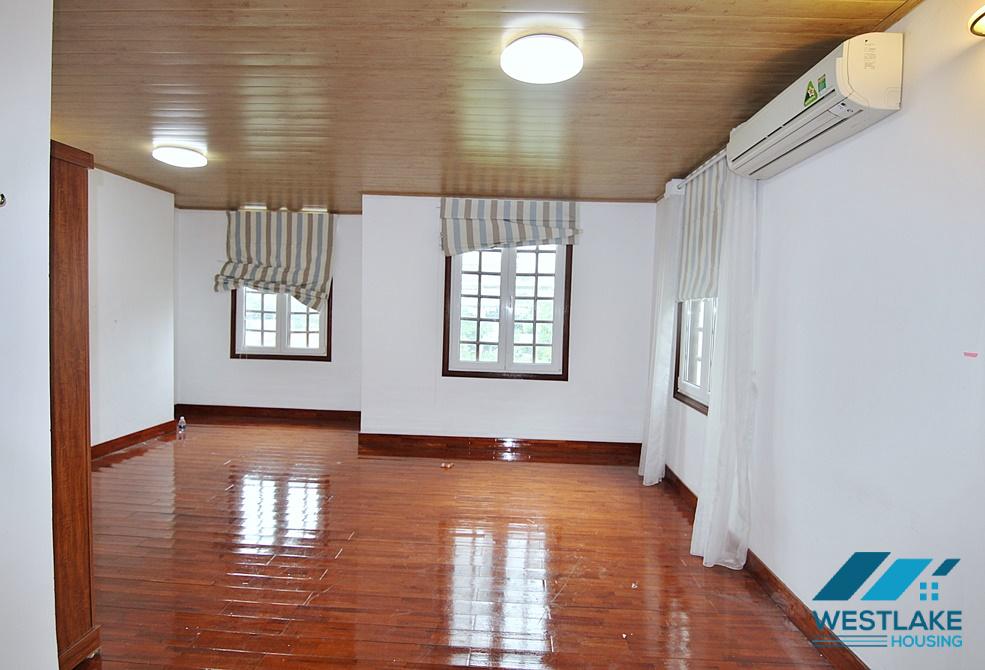 A nice villa with big yard for rent in To Ngoc Van, Tay Ho