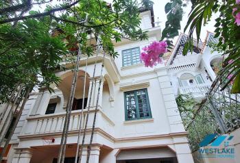 A nice villa with big yard for rent in To Ngoc Van, Tay Ho
